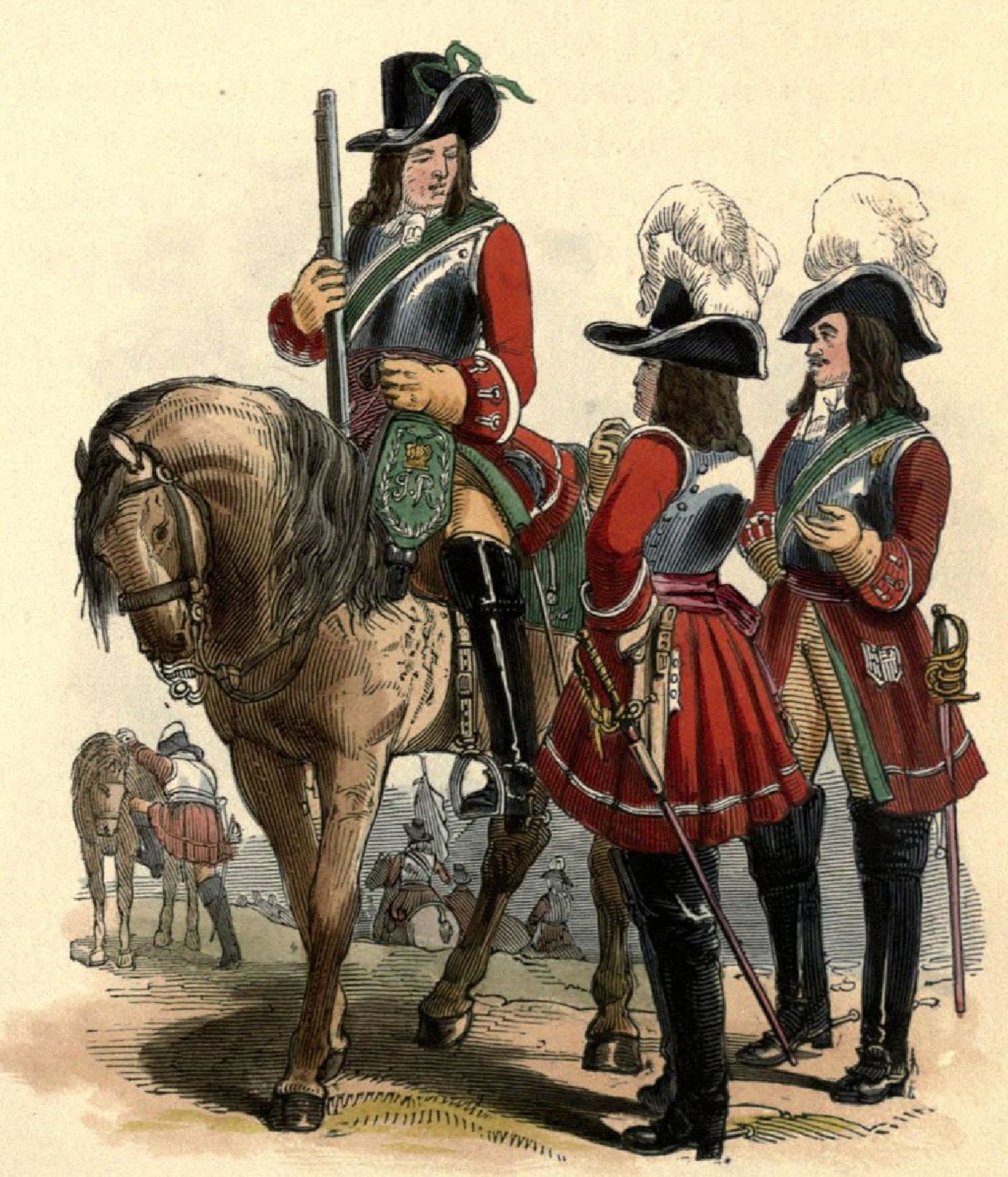 English Army Circa 1687